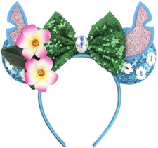 Lilo and Stitch Minnie Mouse Ears- Disneyland- HANDMADE, Lilo Stitch Mickey