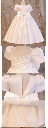Girls Party Dress Summer Luxury Princess Gown Kids Lace Birthday Evening Clothes - Picture 7 of 11