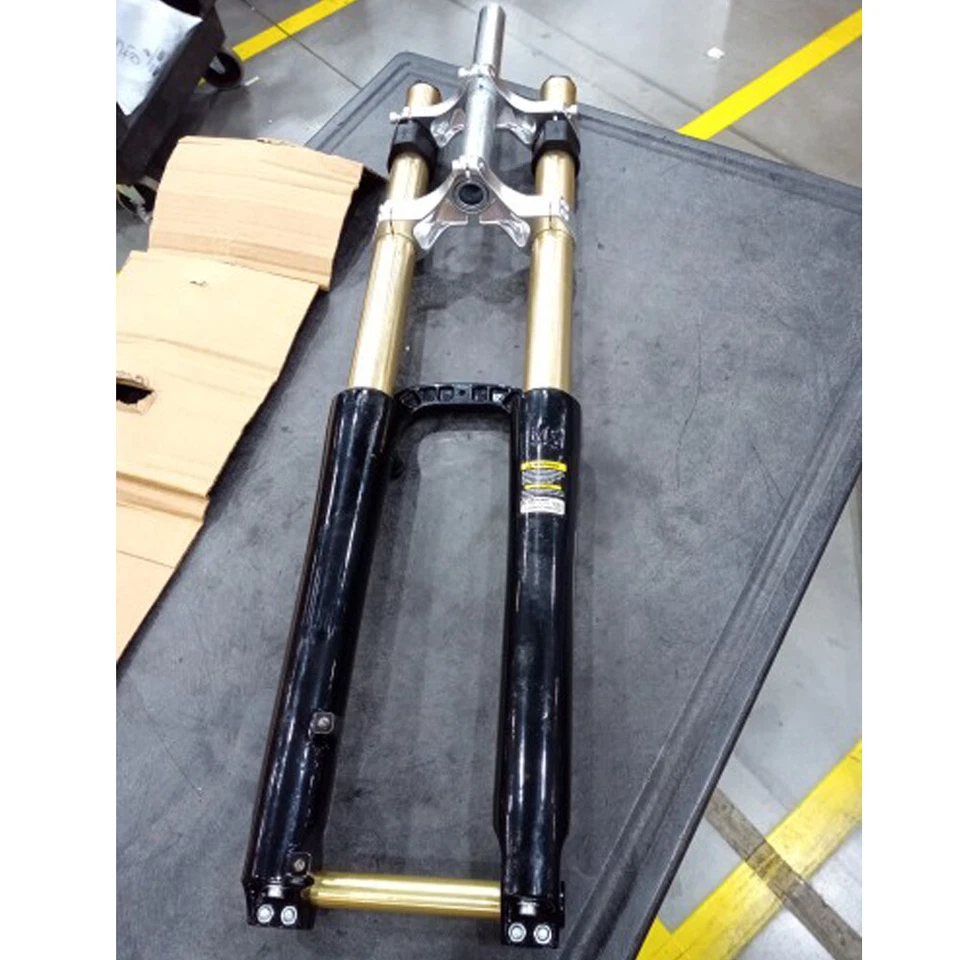 26" Downhill Zoom DH680 Mountain MTB Bike Suspension Forks Disc 1-1/8" 110*20mm - Image 2 of 4