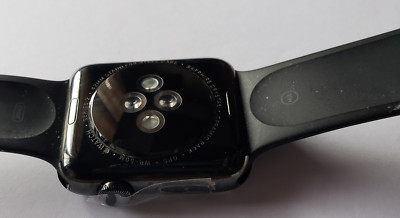 Apple Watch - Apple Watch シリーズ2 38mm 黒 ステンレス アップル 4247 Apple Watch シリーズ2 38mm 黒 ステンレス アップル 4247