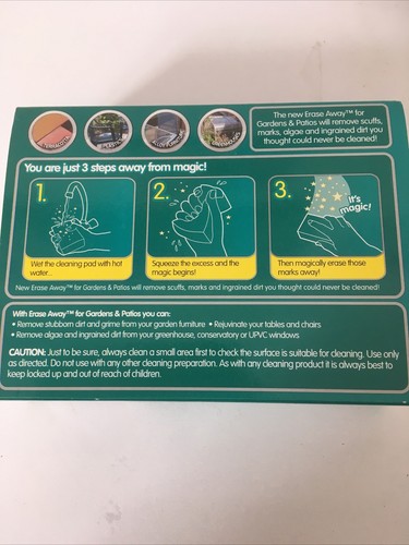 ZAUBERSCHWAMM VON OVEN PRIDE FÜR GÄRTEN & TERRASSEN AUSLÖSCHEN - Bild 2 von 3