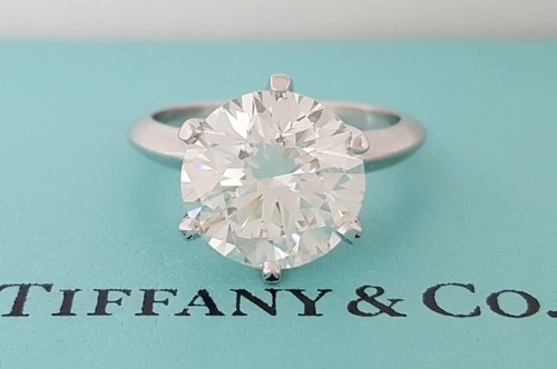 5.01 ct Tiffany \u0026 Co Platinum Round 