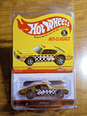 Hot Wheels RLC Maxi Taxi 3104/4000 Neo-Classics Redline Club 2014 Series 13