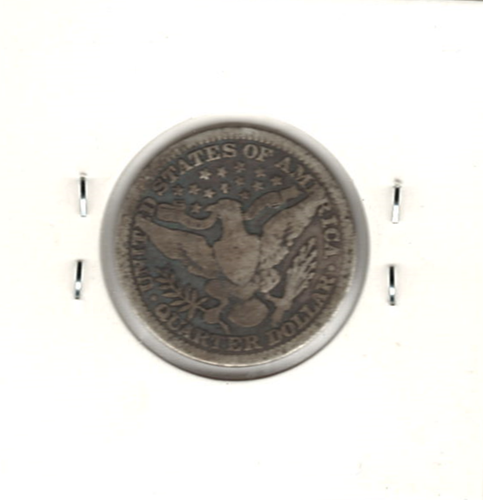 1915 BARBER QUARTER in GOOD + condition ~ FULL RIMS ~ SEE THE SCAN stk q 10 - Bild 5 von 5