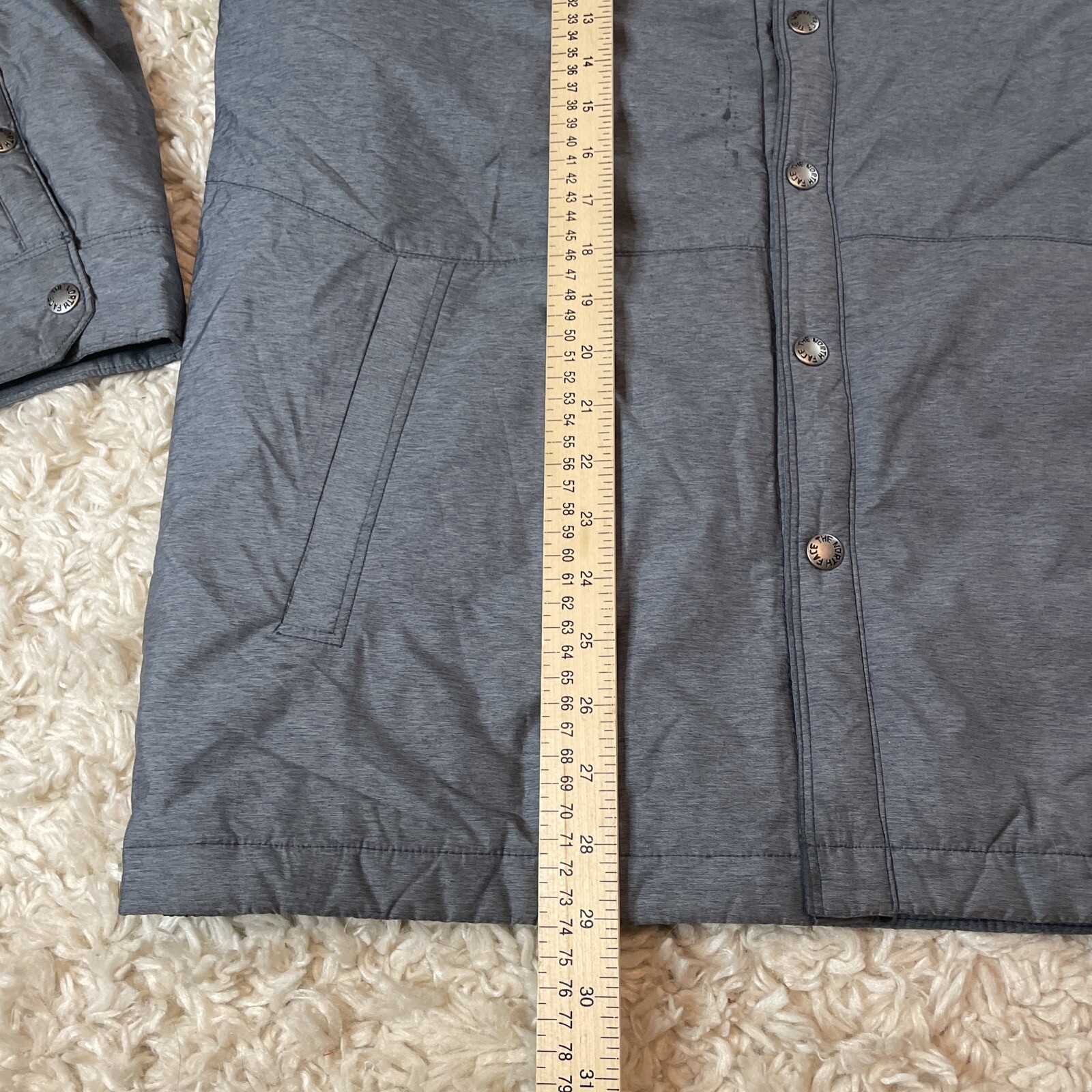 North Face Lefferets Shacket Polyester Jacket Gre… - image 5