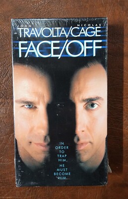 Face/Off VHS 1997 John Travolta Nicolas Cage NEW AND SEALED 