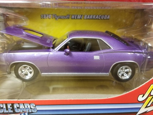 2005 Johnny Lightning 1970 Plymouth HEMI Barracuda - Purple - 1:24 Scale - Picture 2 of 7