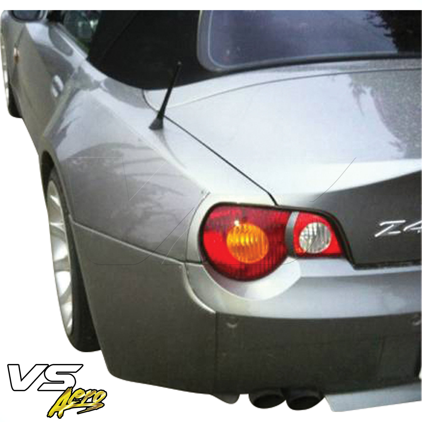VSaero FRP LWNK Wide Body 40mm Fender Flares (rear) 6pc E85 for Z4 BMW