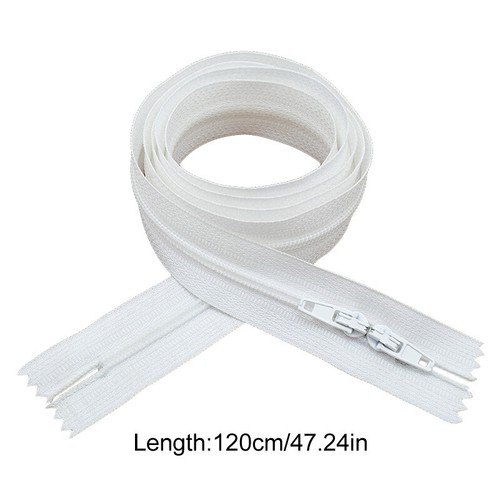 3# Open End Invisible Nylon Long Zipper Concealed Zip-For Quilt Cover Sewing Acc - Picture 14 of 16