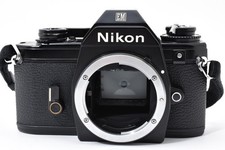  Near MINT Nikon EM 35mm SLR Film Camera black Body From JAPAN
