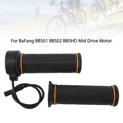 Full Twist Throttle Grip 3pin WP for BAFANG 192 BBS01 BBS02 BBSHD 12V-72V Ebike