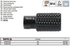 Frez cylindryczny Yato 20-30mm M14 do obróbki drewna Darmowy wybór