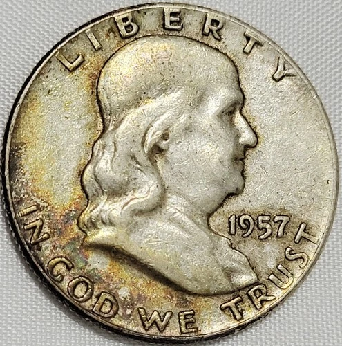 1957P Frankin VF with Toning #01.11.26