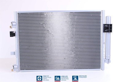 NISSENS 940182 Kondensator, Klimaanlage für FORD