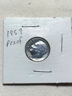 3 Higher Grade Roosevelt Dimes 1952 1957 & 1960 - 90% Silver - You Judge Grade