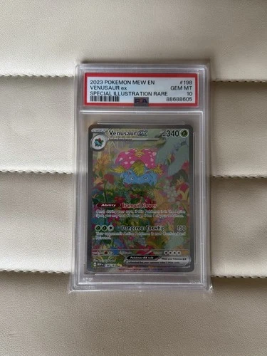 Venusaur ex 198/165 Pokemon 151 198 Special Illustration Rare GEM MINT PSA 10