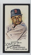 2008 Topps Allen & Ginter's Mini Black Border Coco Crisp #333 8w5