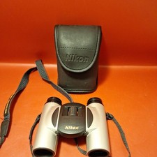 Nikon Sportstar III 8x25 8.2° WF Water Resistant Binoculars Silver/Black Bag