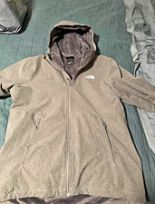 The North Face Women s Shelbe Raschel Full-Zip Hooded Jacket Gray XL