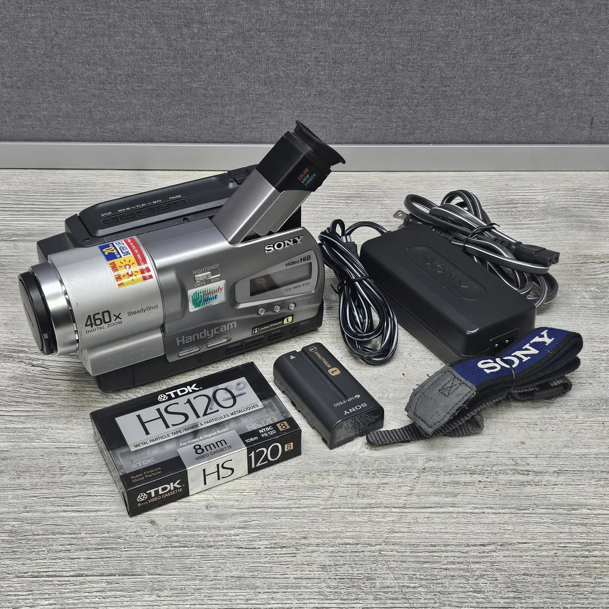 Sony Handycam 460x Digital Zoom Hi8 Camcorders for sale | eBay