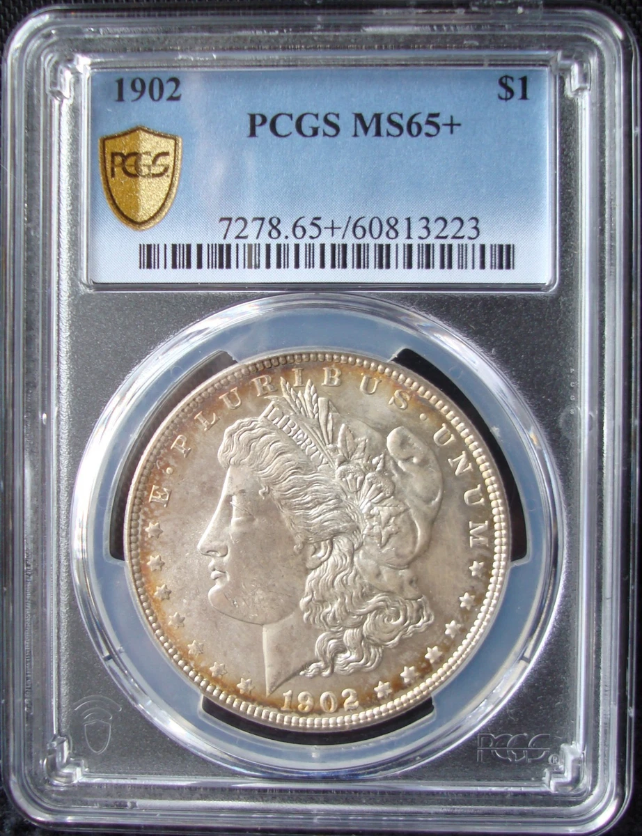 1902 Year Grade MS 65 Morgan Dollars (1878-1921) for sale | eBay