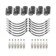 6PCS UF359 Ignition Coil with 12 Iridium Spark Plug and Wire Set Compatible w...