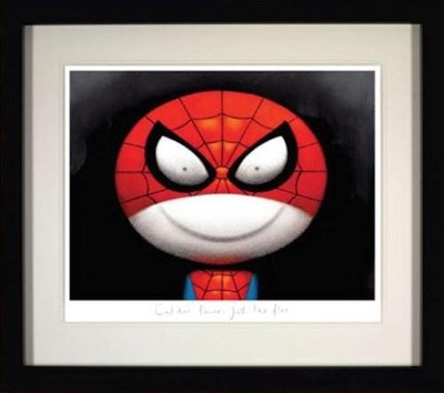 Fängt Diebe wie Fliegen von Doug Hyde gerahmt signiert limitierte Auflage Druck