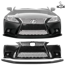 F-Sport Style Front Bumper w/ Grille for Lexus IS250 IS300 2006-2012 Body Kit