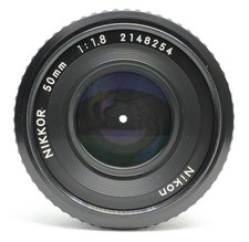 Nikon Ai-s AIS NIKKOR 50mm f/1.8 MF Standard Lens Near Mint Tested from Japan
