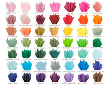 Gift Grade Tissue Paper Sheets - 20 x 30" Choose Color Pack Amount per Color