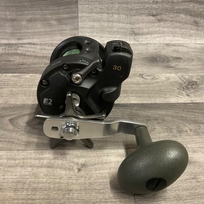 Cabelas Depthmaster iii Trolling Fishing Reel Black DM III 30 Counter Deep  Sea | eBay