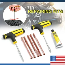 8x Tire Repair Kit DIY Flat Tire Repair Car Truck Motorcycle Home Plug Patch Ugs