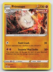 Primeape 067/163 Battle Styles Pokemon Card