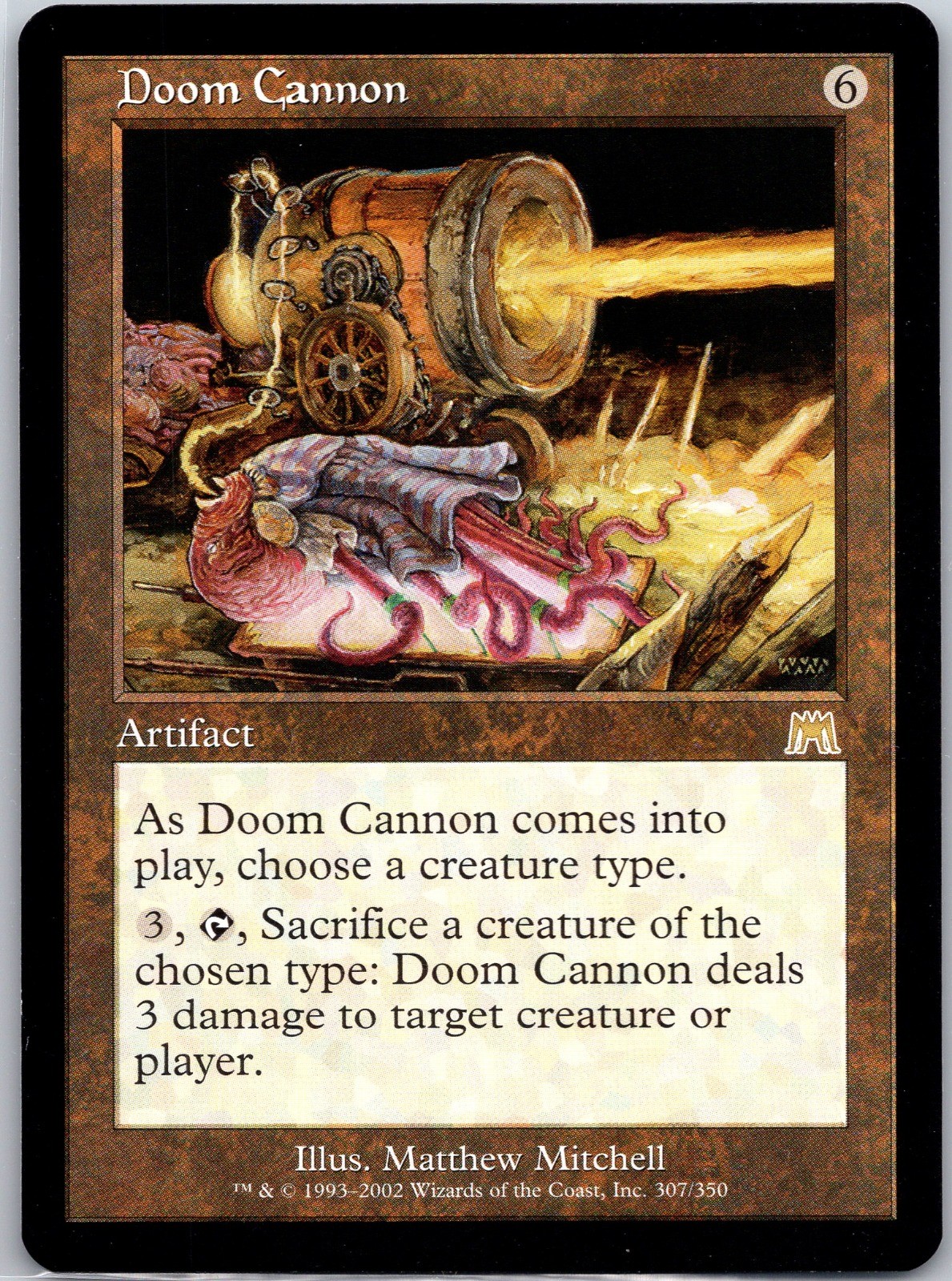 MTG Doom Cannon Onslaught #307 LP