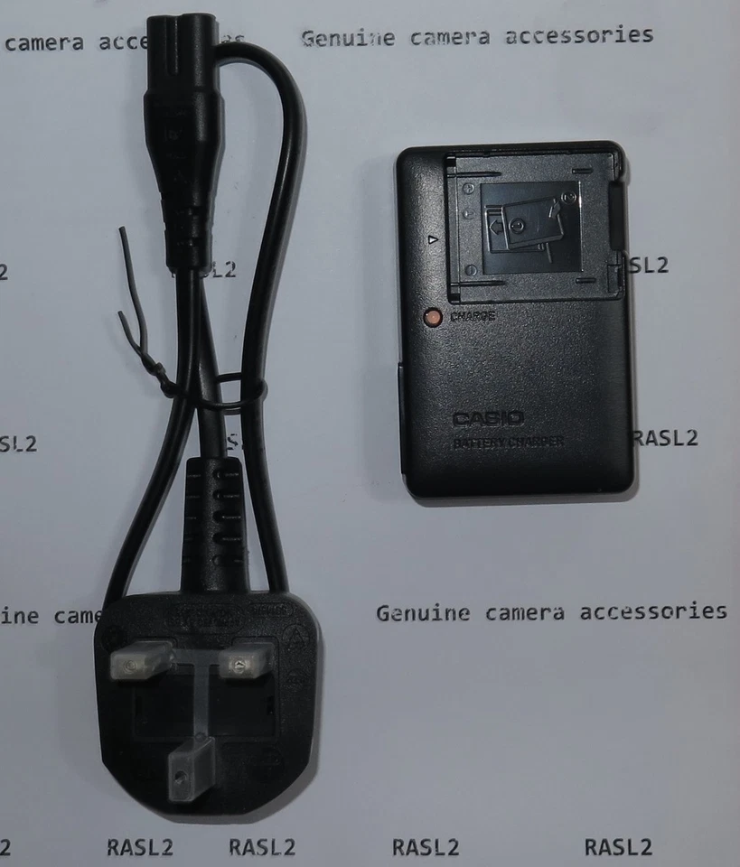 Genuine Casio Charger for NP-80 NP-82 Exilim EX-H5 H15 JE10 N1 Z330 Z35 S9 S8 Z2 - Image 2 of 4