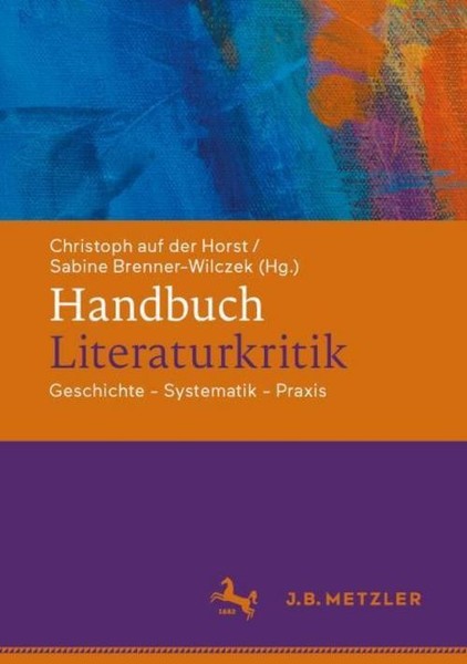 Handbuch Literaturkritik Christoph Auf Der Horst-image