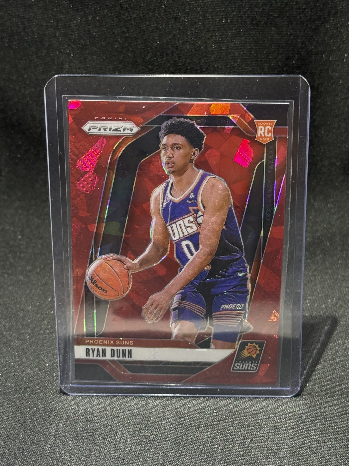 2024-25 Panini Prizm - Ryan Dunn #258 Red Ice Prizm (RC)