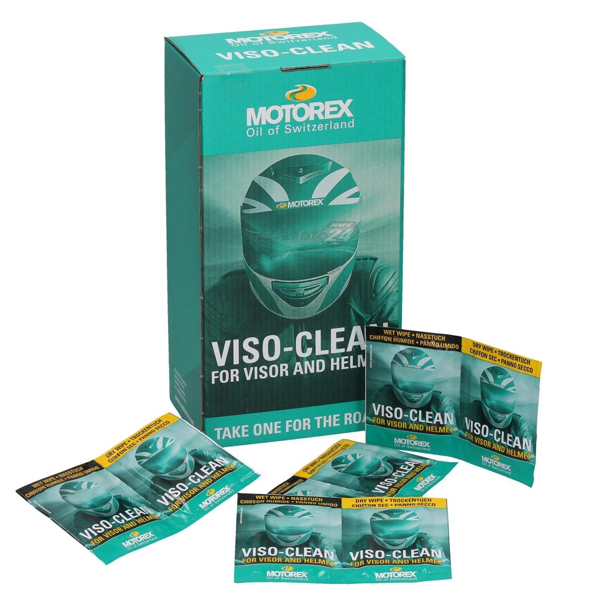 Motorex Visio-Clean 72 Pieces Cleaning Cloth 2-Piece in Box