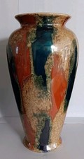 Mid-Century W.German Scheurich Vase (515/26) Multi- Coloured Lustre Finish.