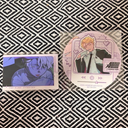 Alien Stage Animate Cafe Luka Bonus Coaster Card | eBay UK