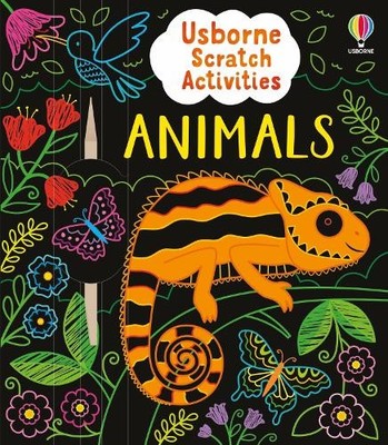 Rosie Dickins Usborne Scratch Activities Animals (Taschenbuch)