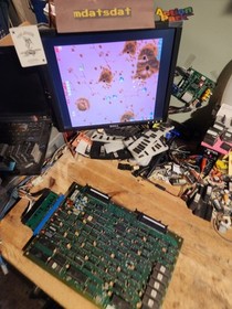 VULGUS NON JAMMA ARCADE MAIN BOARD ONLY WORKING!!!! SNK GENUINE CAPCOM