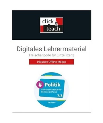#Politik - Sachsen click & teach 1 Box: Digitales Lehrermaterial 