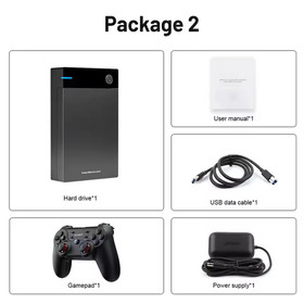 12TB Retro Gaming HDD 86000+ Games Hyperspin LaunchBox RetroBat +1 Gamepad