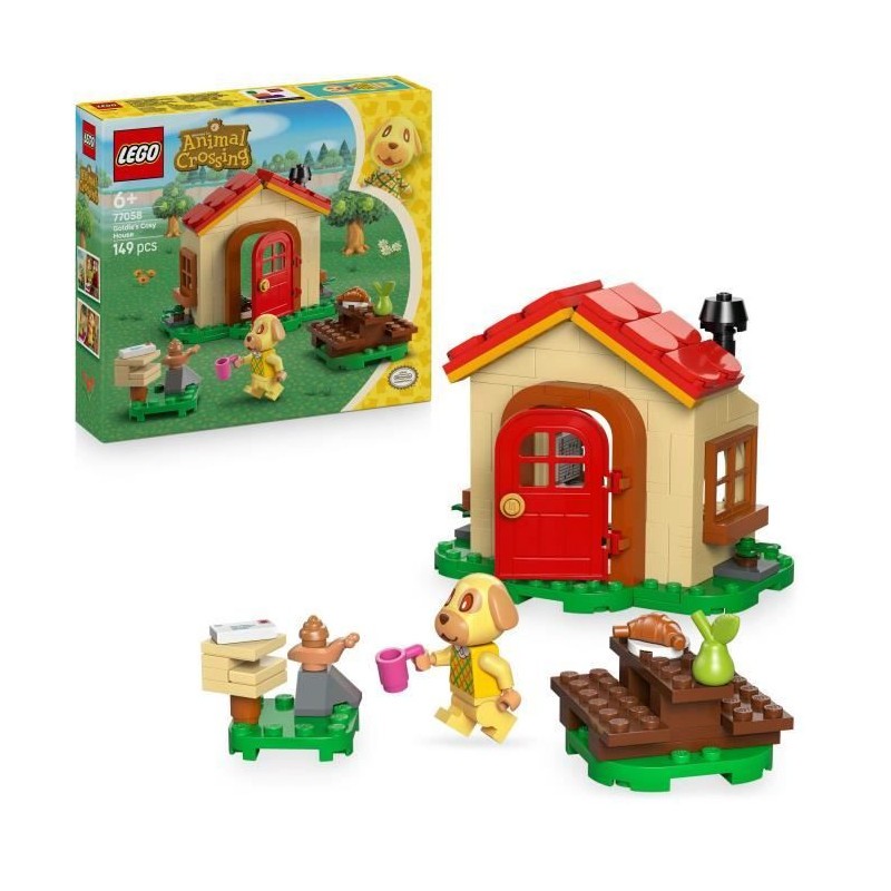 Éviter l'ennui avec LEGO Animal Crossing 77058 la maison personnalisable de Mirza