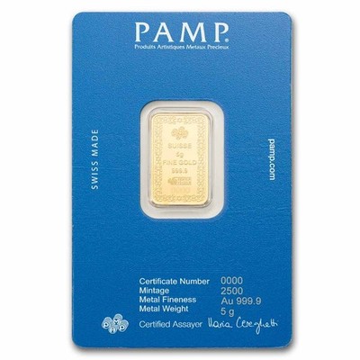 2025 5 gram Gold Bar - PAMP Suisse Star of David | eBay