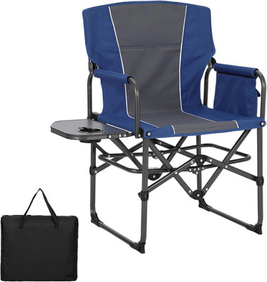Oversized Camping Directors Chair, Portable Folding Lawn Chairs for Adults Heavy