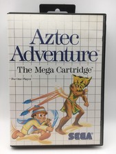Sega Master System 1988 - Aztec Adventure w/ Box & Manual (Works)