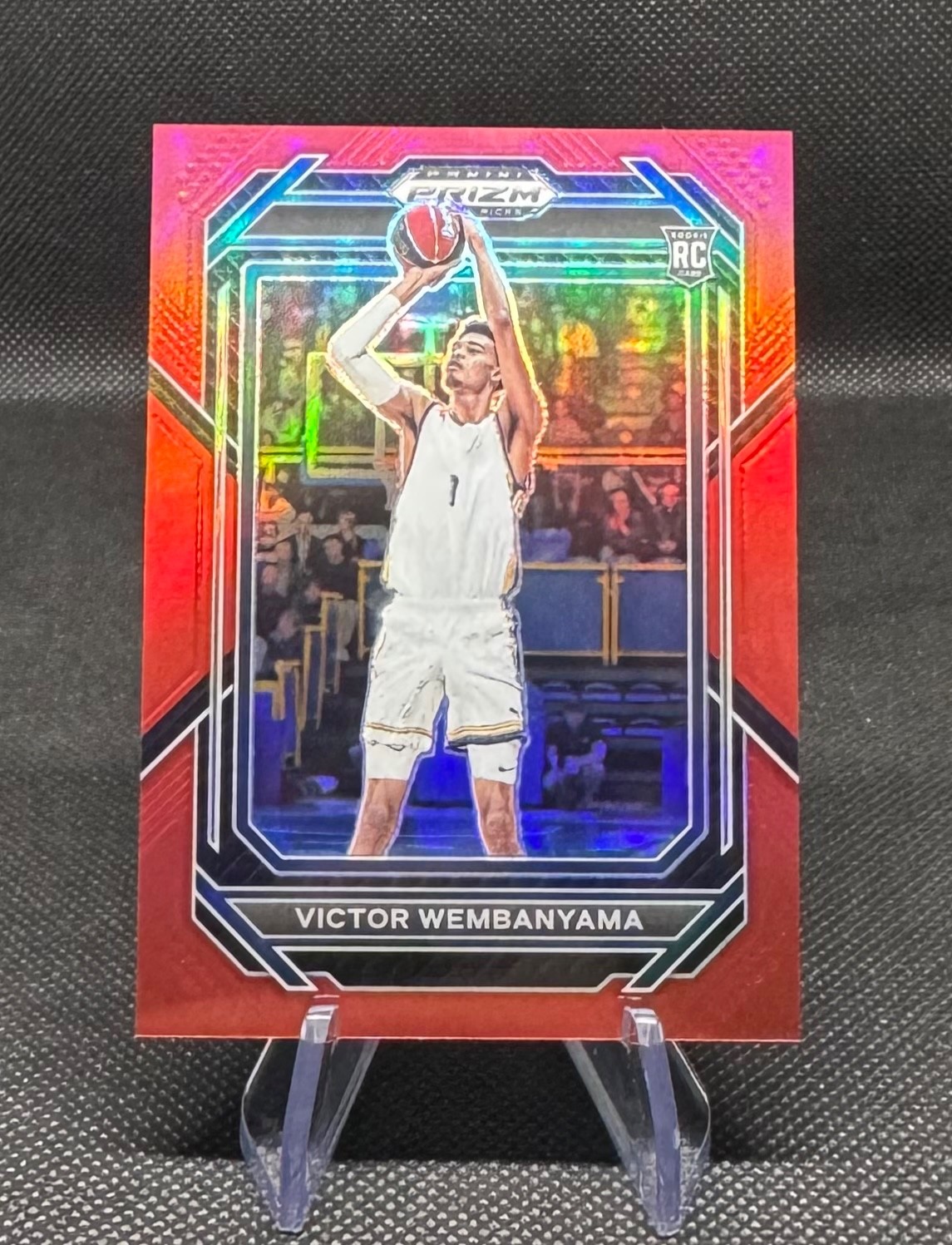 2023-24 Panini Prizm Draft Picks - Victor Wembanyama #2 Red Prizm /299 (RC)