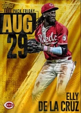 [DIGITAL] Topps Bunt - Elly De La Cruz - Free Pack Friday 25 S3 Aug 29 Gold
